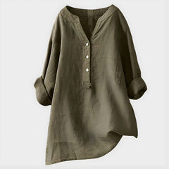 Veronique | V-Neck Everyday Blouse