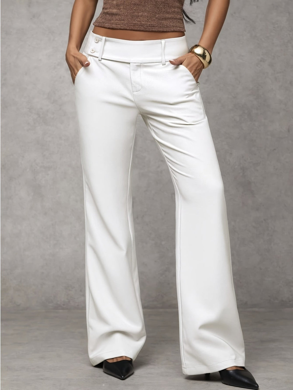 Duna | Wide-Leg Tailored Trousers