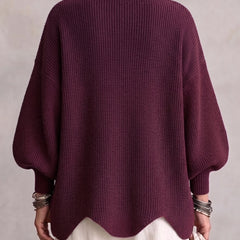 Isadora | Oversized Collared Cardigan