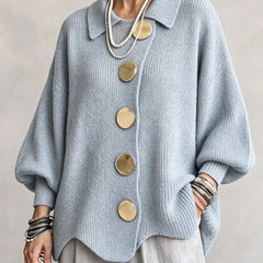 Isadora | Oversized Collared Cardigan