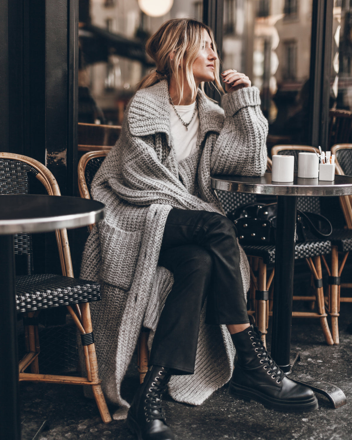 Margot | Chunky Longline Cardigan