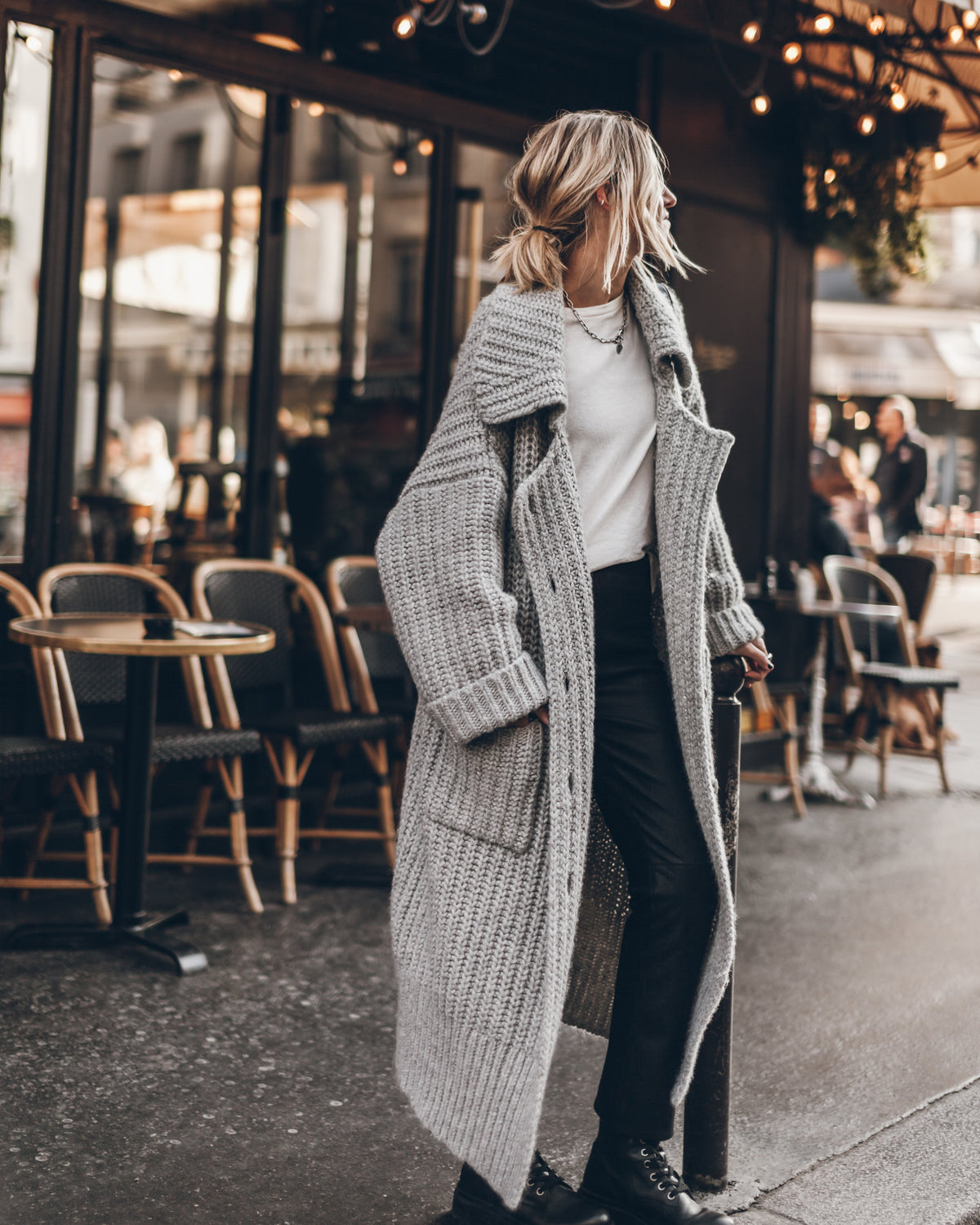 Margot | Chunky Longline Cardigan