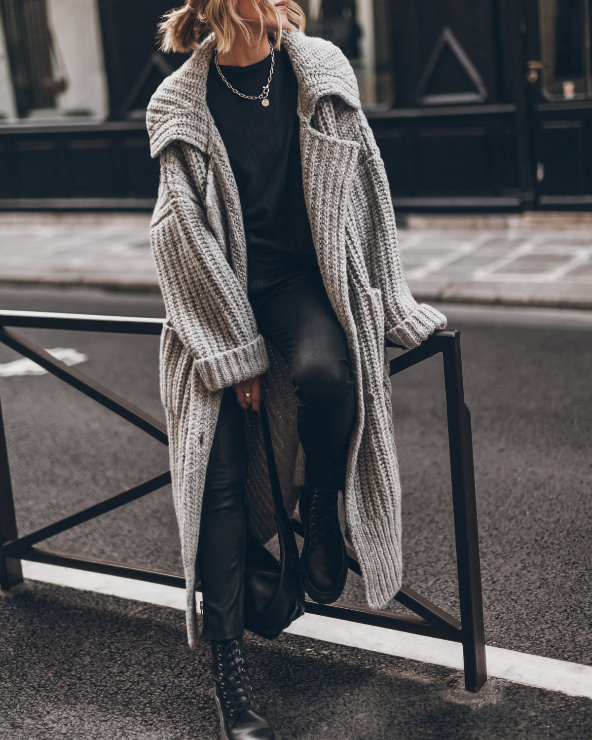 Margot | Chunky Longline Cardigan