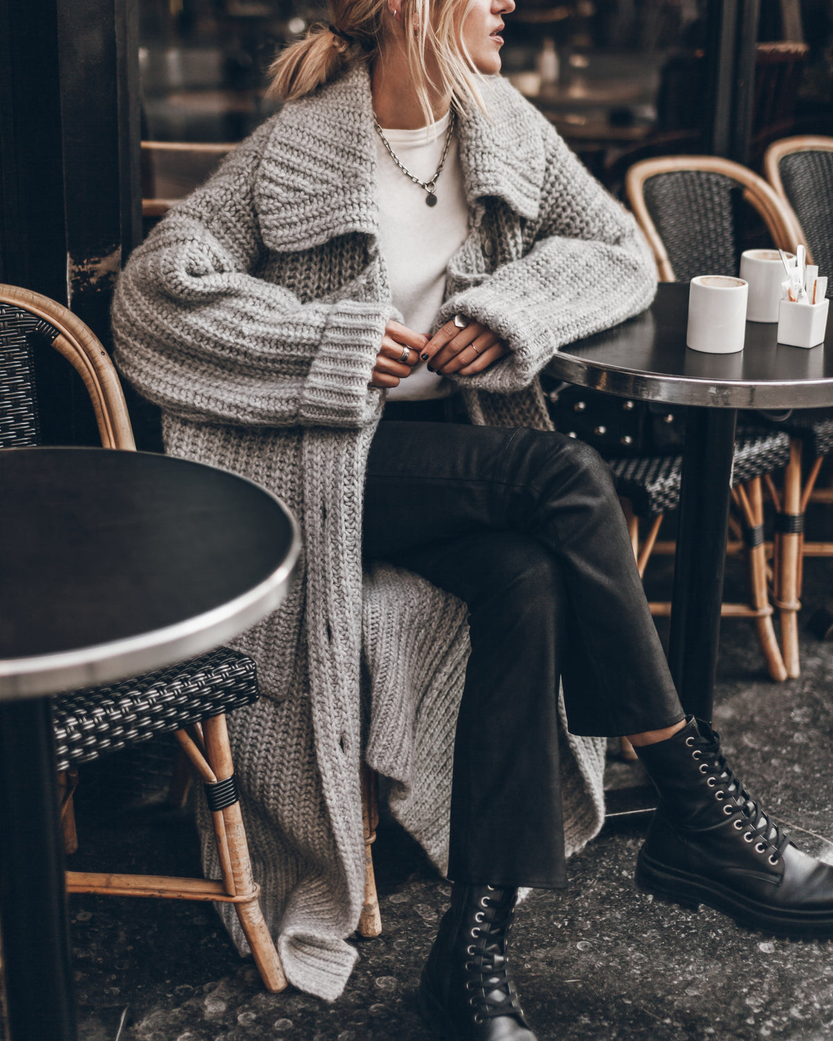 Margot | Chunky Longline Cardigan