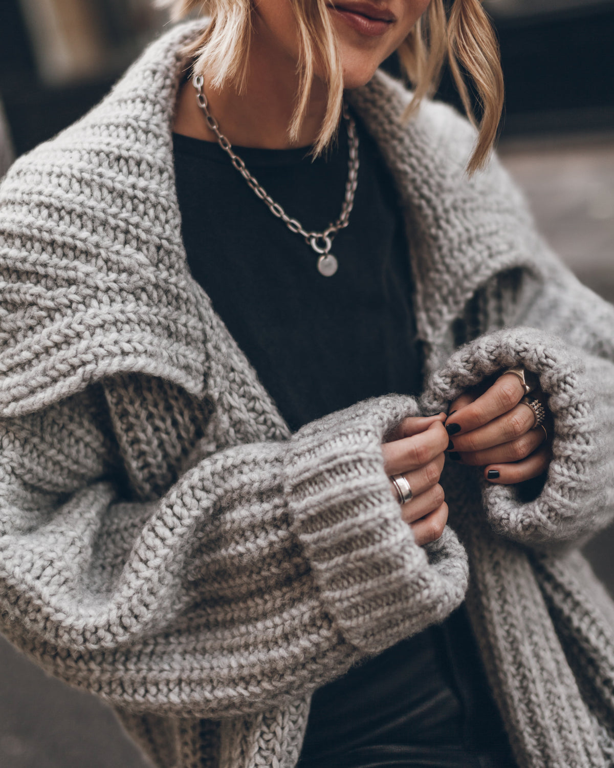 Margot | Chunky Longline Cardigan