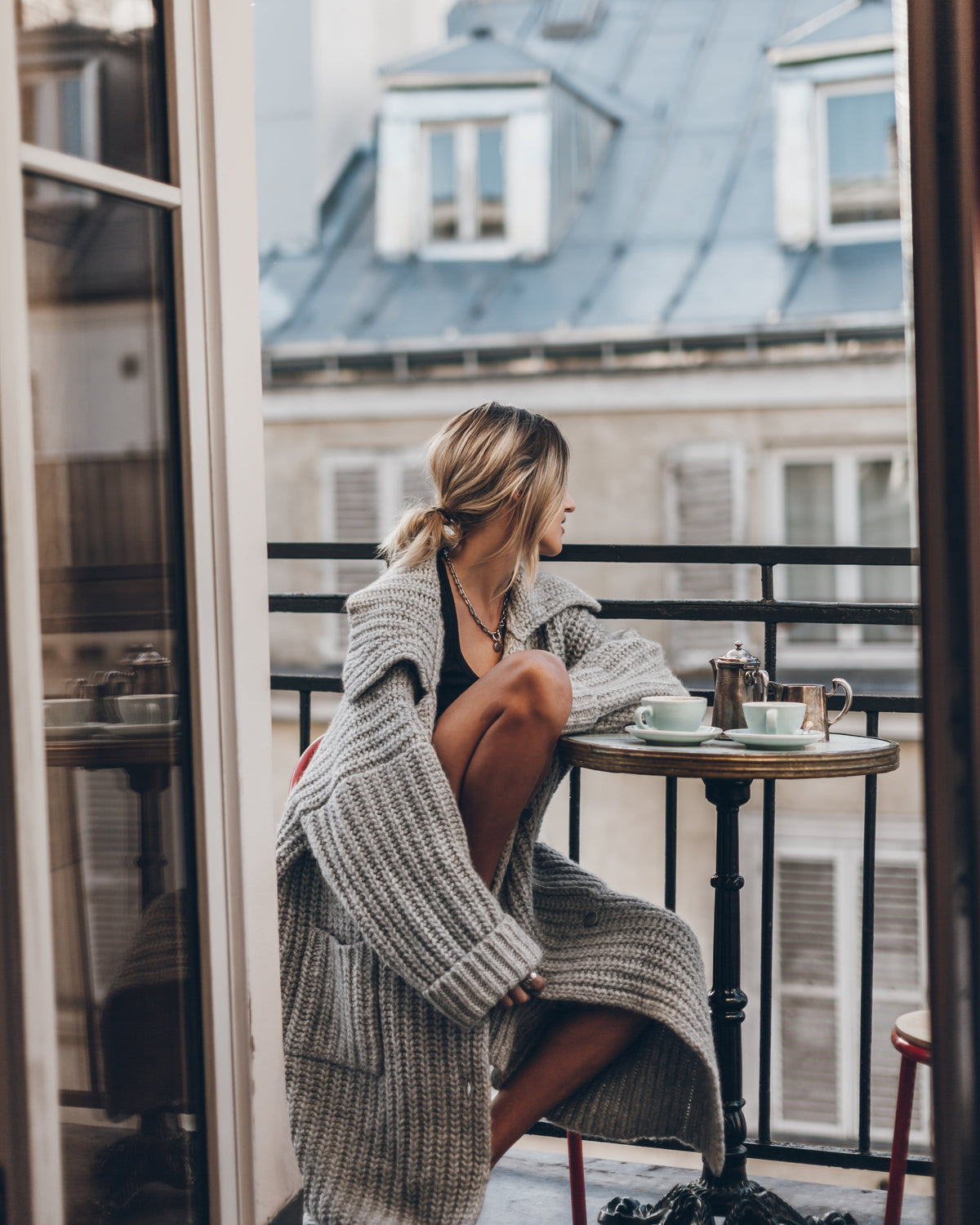 Margot | Chunky Longline Cardigan