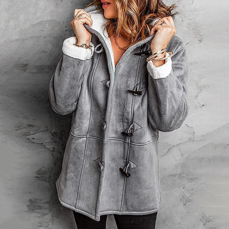 Vivienne | Hooded Toggle Coat
