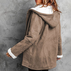 Vivienne | Hooded Toggle Coat