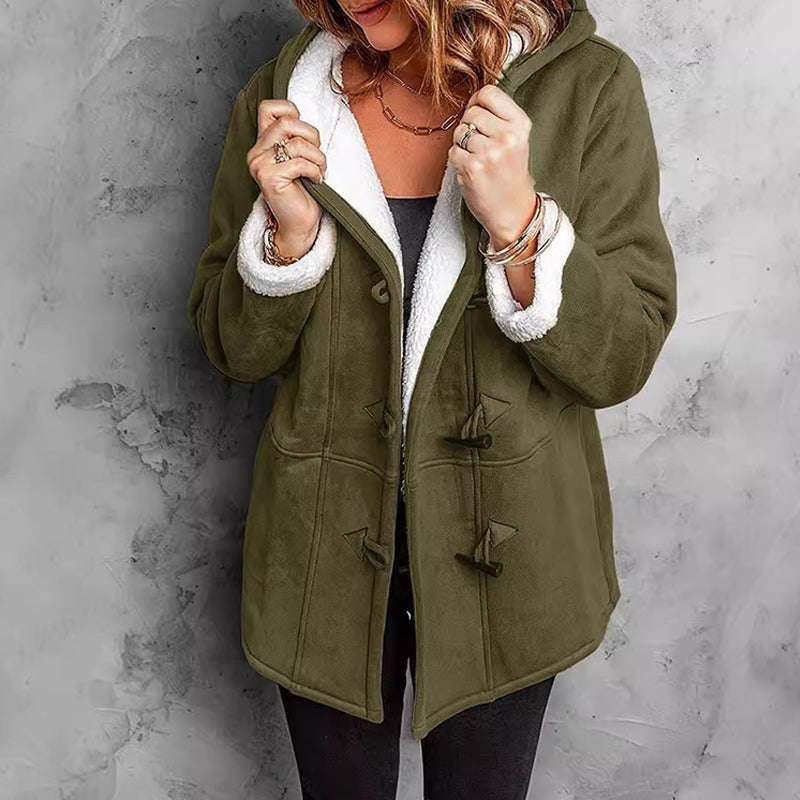 Vivienne | Hooded Toggle Coat