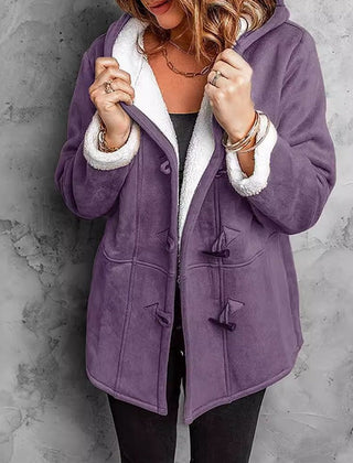 Vivienne | Hooded Toggle Coat
