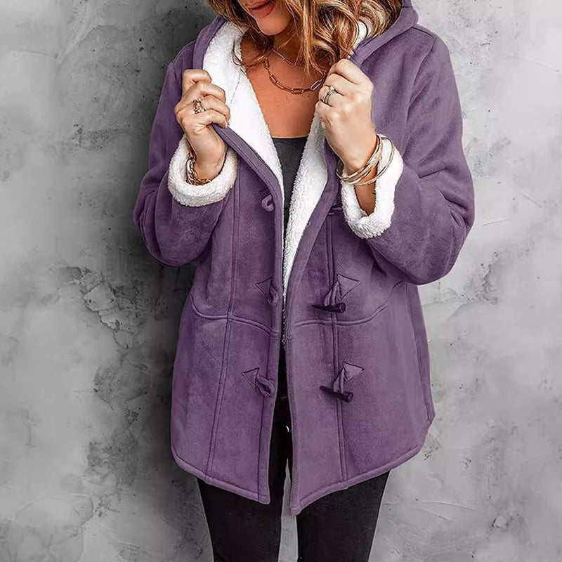 Vivienne | Hooded Toggle Coat