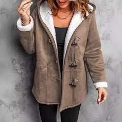 Vivienne | Hooded Toggle Coat