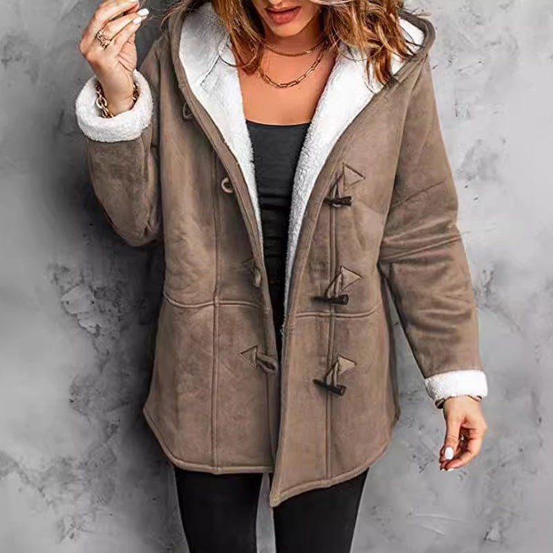 Vivienne | Hooded Toggle Coat