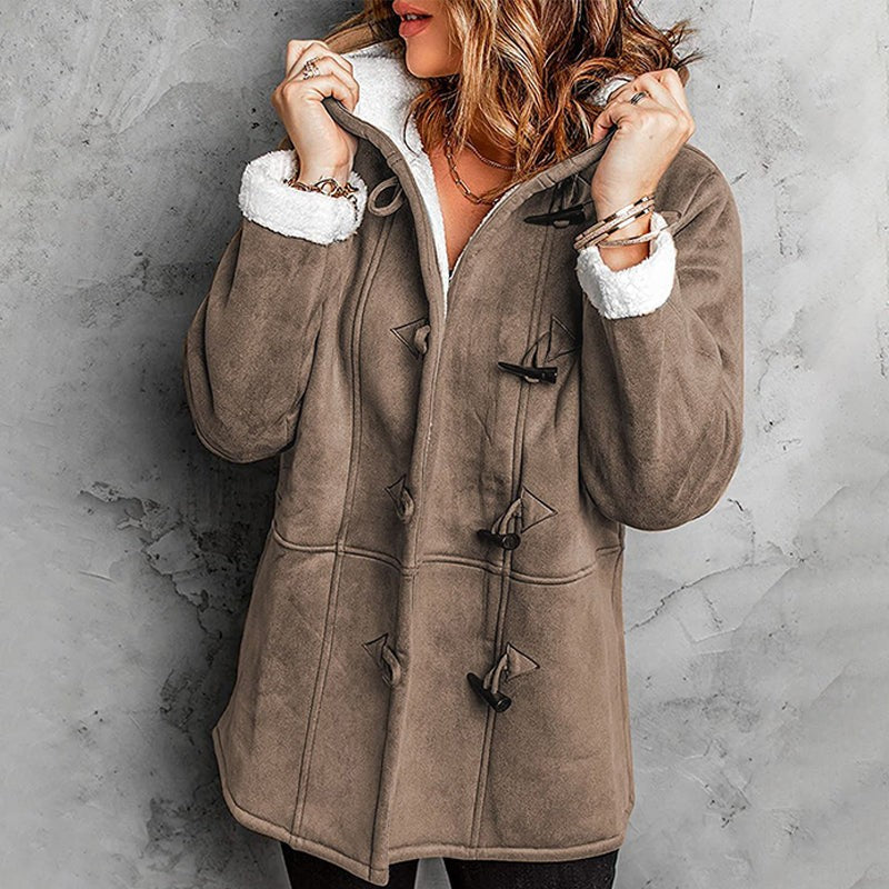 Vivienne | Hooded Toggle Coat