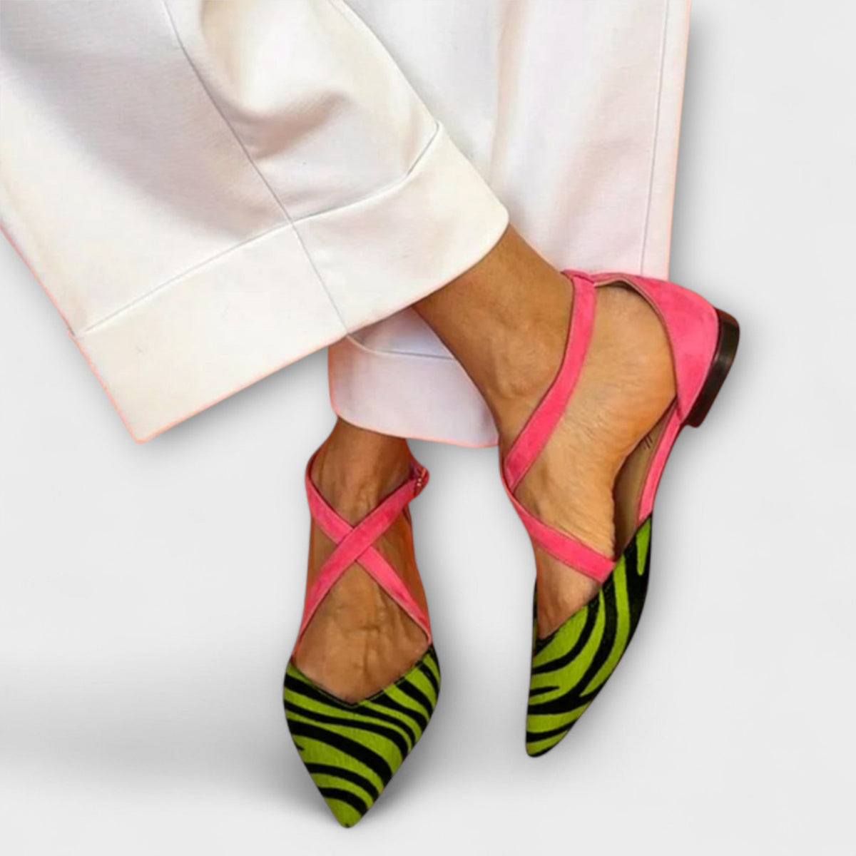 GABRIELLE - BAND DETAIL LOAFERS