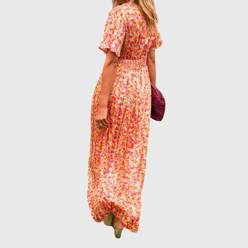 Cécile | Refined Floral Dress