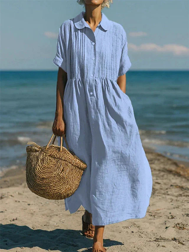 Emmeline | Classic V-Neck Blouse