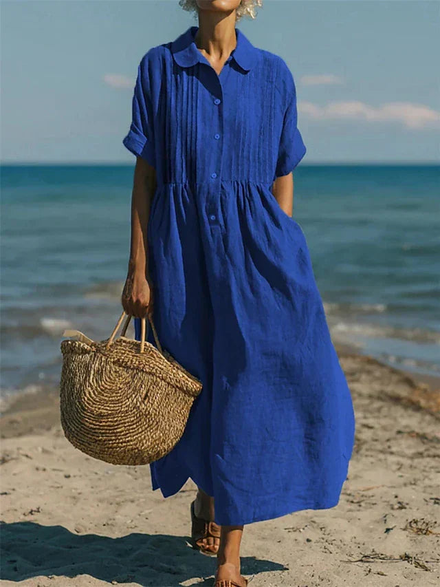Emmeline | Classic V-Neck Blouse