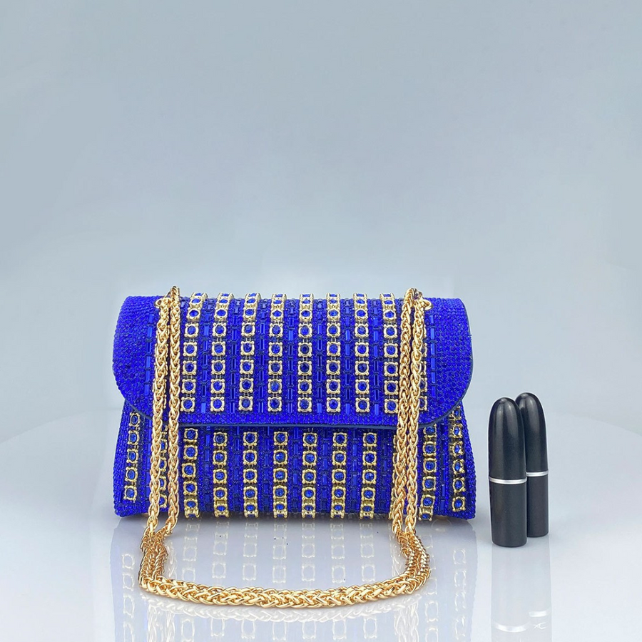 KLAUDIA | CHIC CHAIN DIAMOND SHOULDER BAG