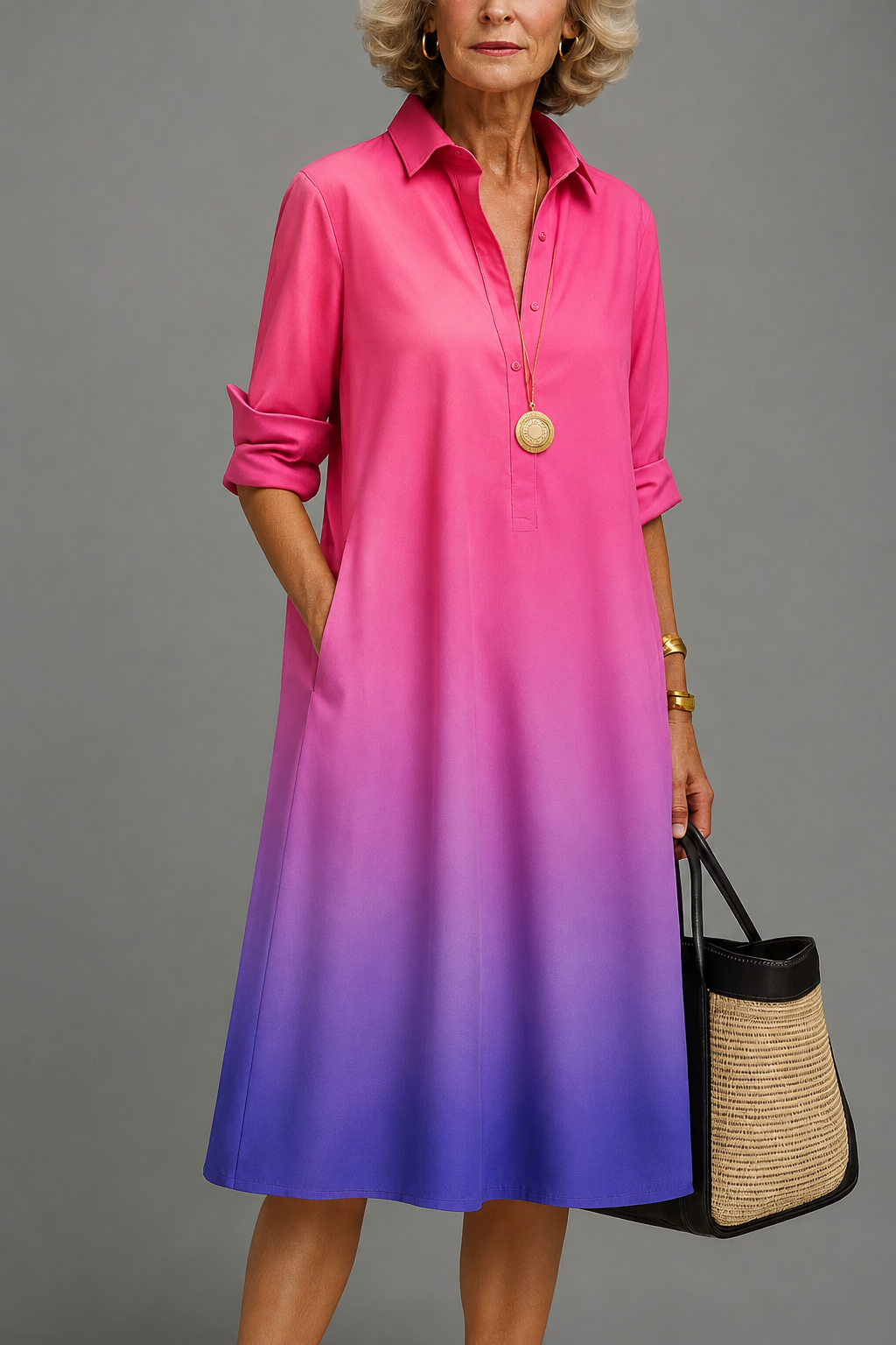Naire | Refined and Elegant Midi Dress