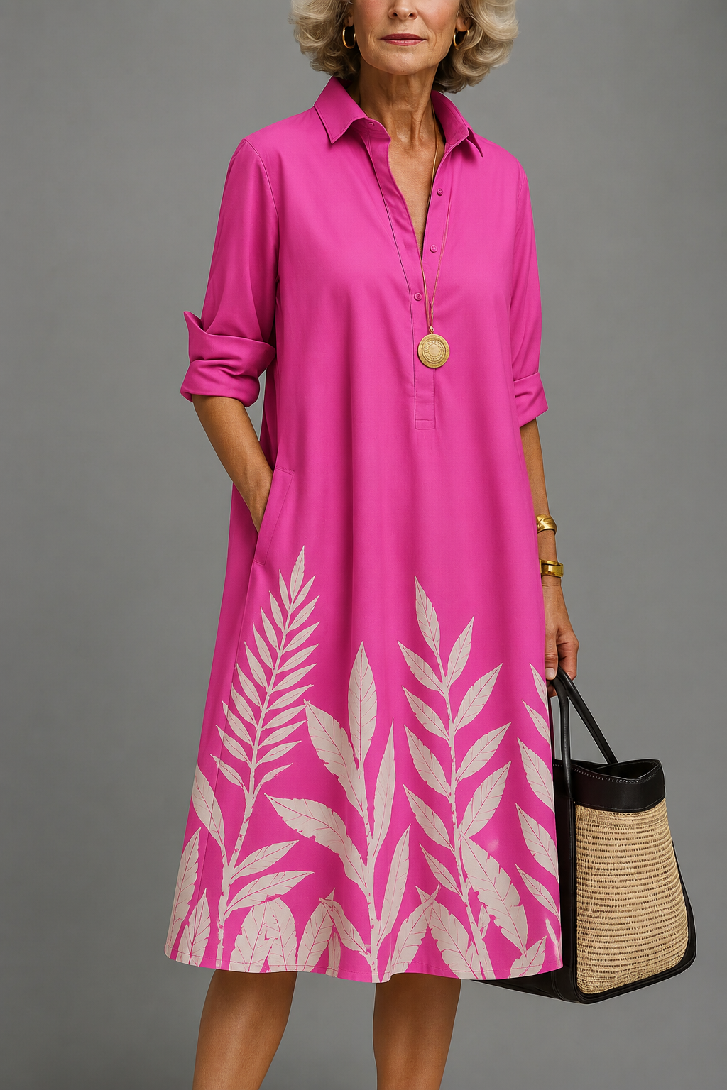 Naire | Refined and Elegant Midi Dress