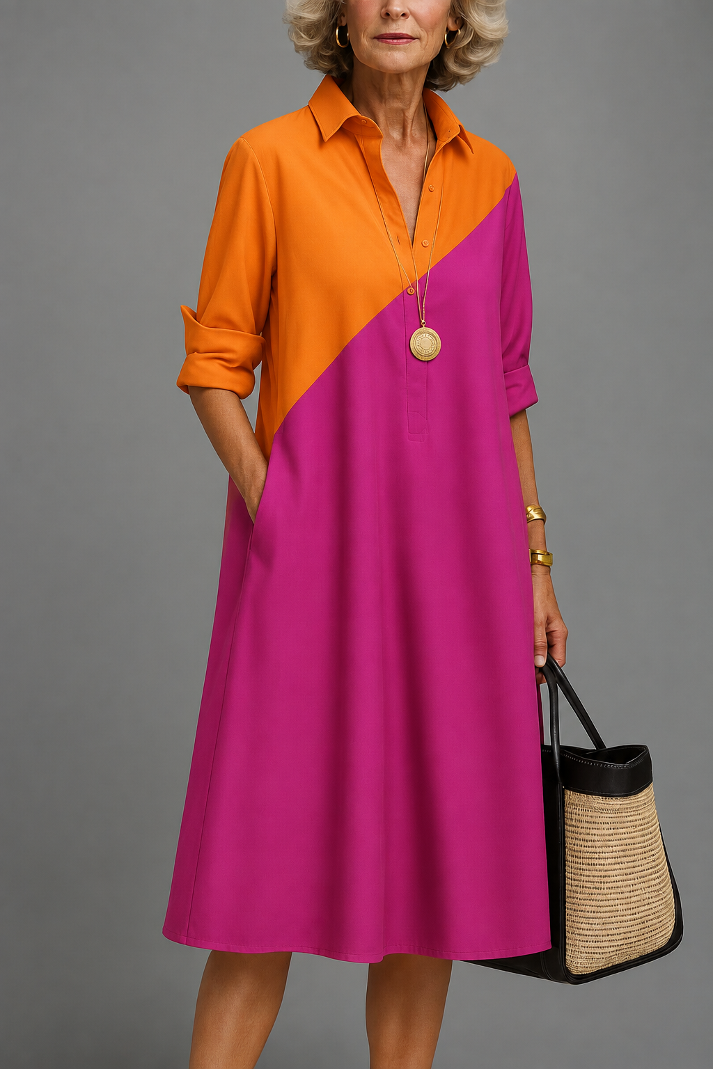 Naire | Refined and Elegant Midi Dress