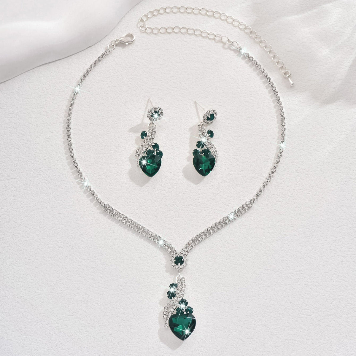PREMIUM ZIRCONIA JEWELLERY SET