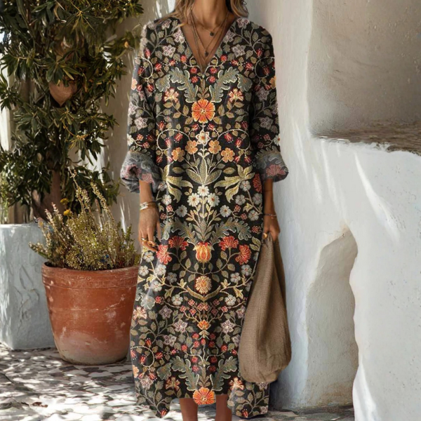 Xavière | Classic Floral Dress