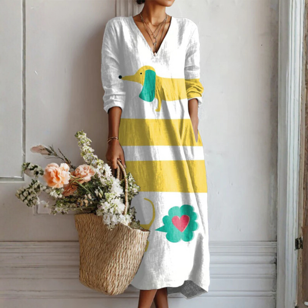 Simone | Pared-Back Day Dress