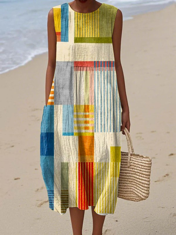 Pénélope | Polished Midi Dress