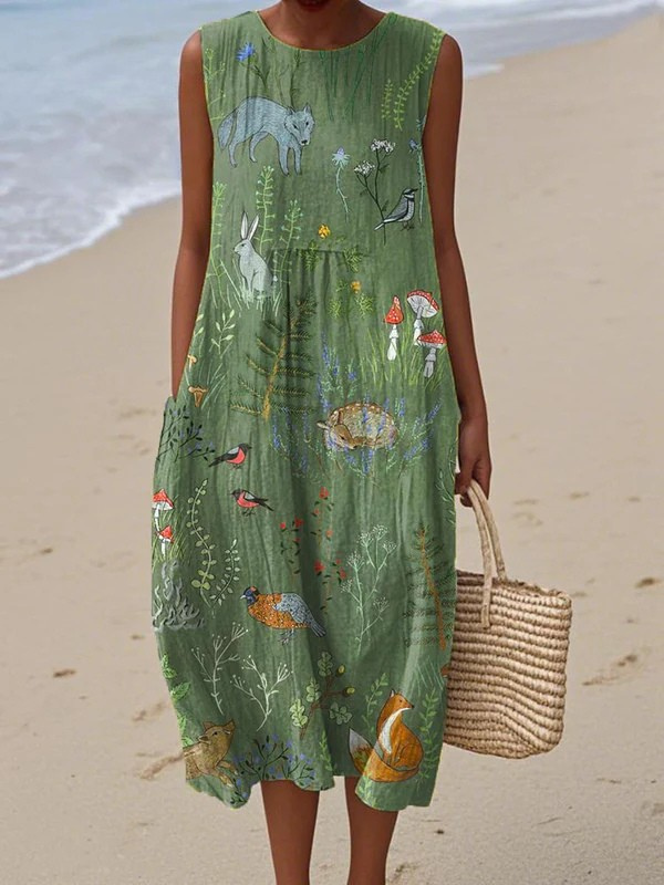 Katell | Distinguished Midi Dress