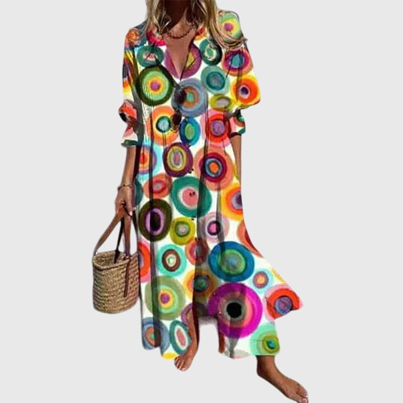Elodie | Classic Floral Dress