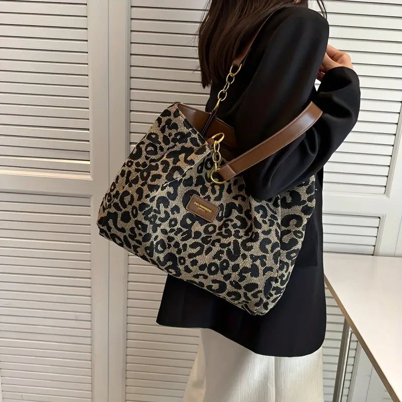 Leopard Lush Tote