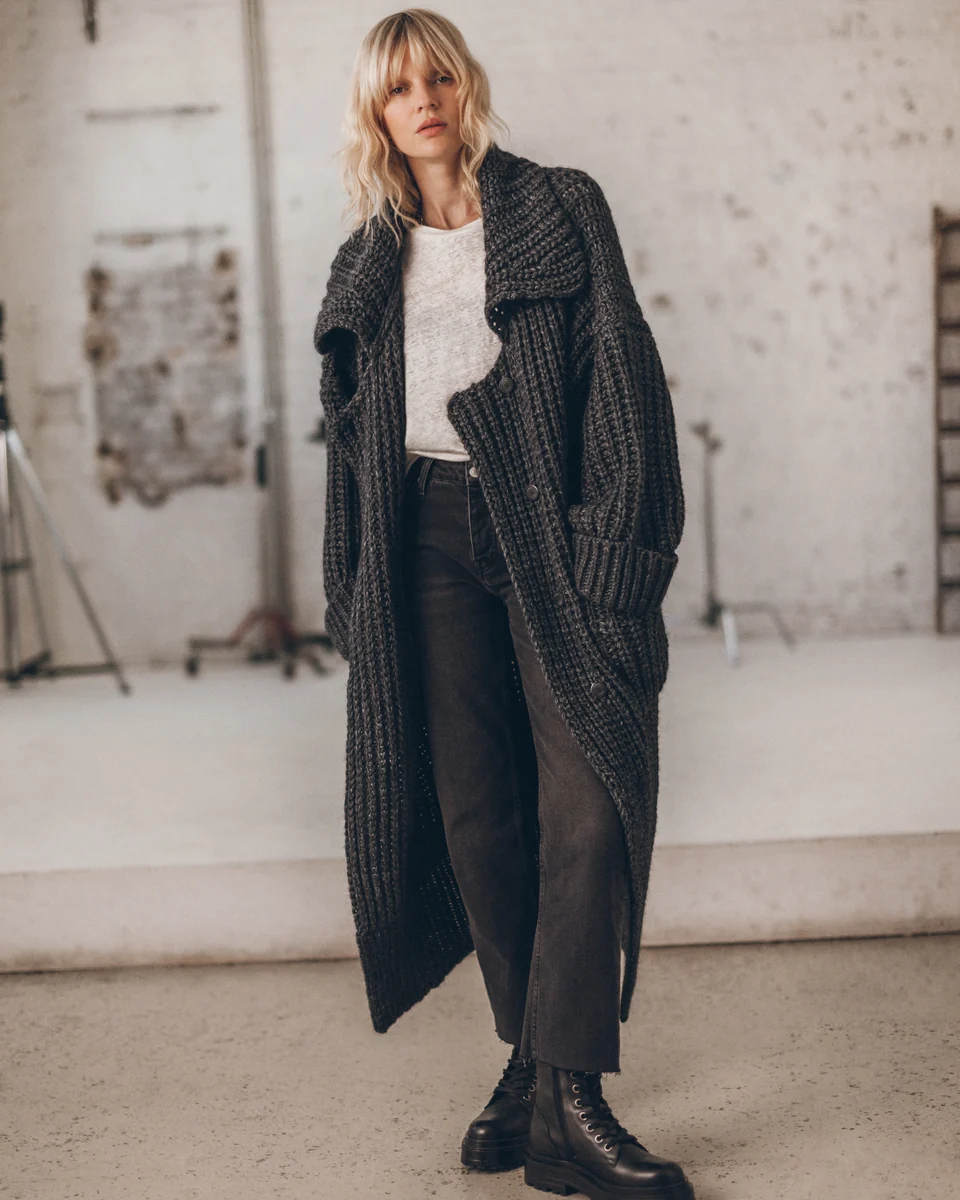 Margot | Chunky Longline Cardigan