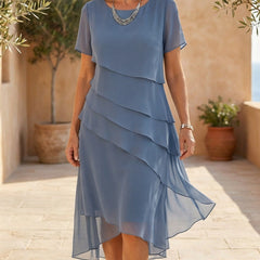 Carol | Tiered Midi Dress – lifestyle 1