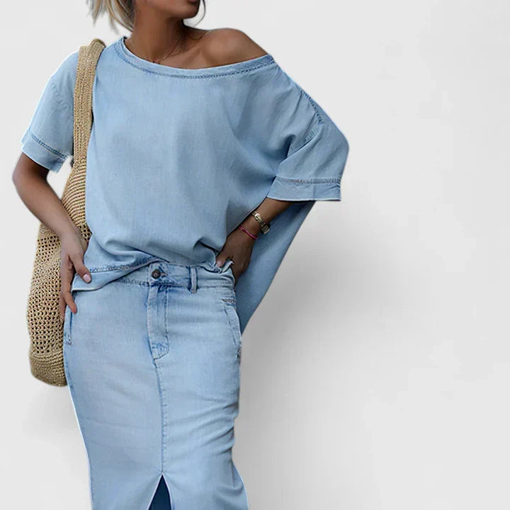 Léonie | Timeless Printed Skirt