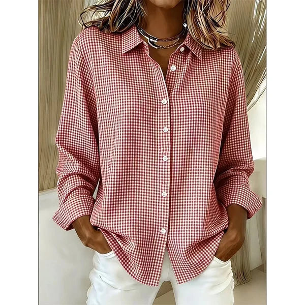Harriet | Checked Button-Down Shirt