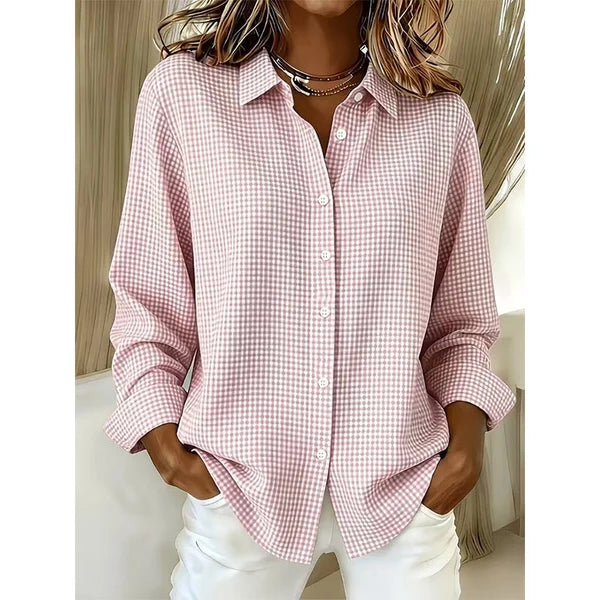Harriet | Checked Button-Down Shirt