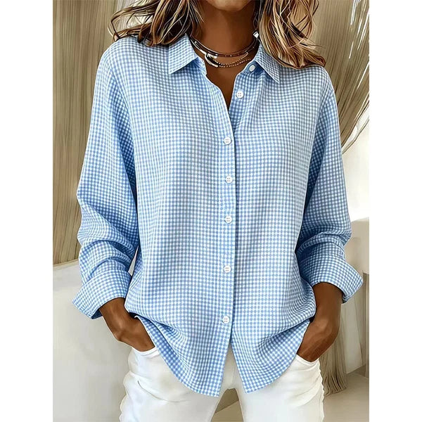 Harriet | Checked Button-Down Shirt