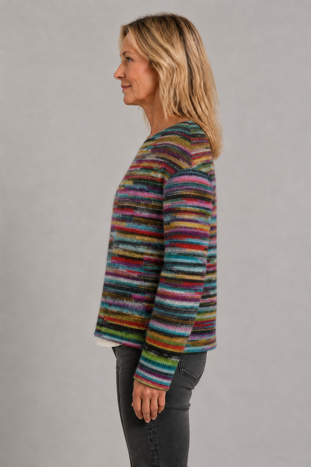 Keira | Striped Knit Jumper