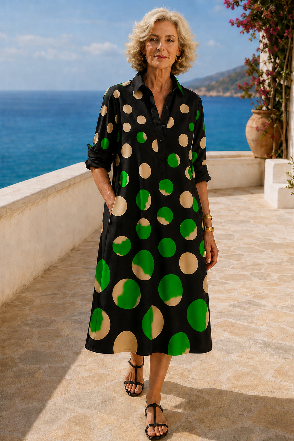 Naire | Refined and Elegant Midi Dress